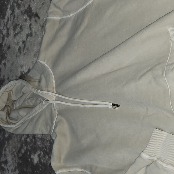 Lily & Lottie Khaki Colored Pullover Sweatshirt Women Size Medium - Picture 3 of 4